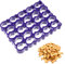 Mini Goldfish Cutter, Reusable Fish Cookie Cutters Cute Fun Animal Cookie Molds Fondant Cracker Cutters Snack Cutter for Baking Kids Fish-Shaped Maker (Purple)