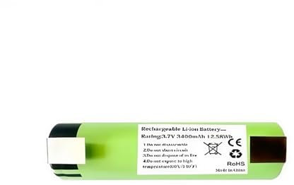 qmcfns Batería De Repuesto para Aspiradora Compatible con Karcher Aspirador De Ventanas WV1 WV2 WV50 Plus WV70 Plus WV2 Plus WV2 Batería De Litio 3400mAh