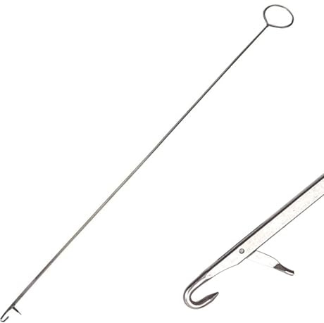 Stainless Steel Sewing Loop Turner Hook for Turning Fabric Tubes Straps Belts Strips for Handmade DIY Sewing Tools Attractive Sewing Tools