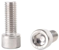 Tornillo De Cabeza Hueca Hexagonal Acero Inoxidable DIN912 A4-70 316 M3/4/5/6/8/10/12/14/16(30MM_100PCS M3)