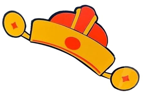 Weihnachtshut Emblem Aufkleber Selbstklebend Wasserdicht Festlicher