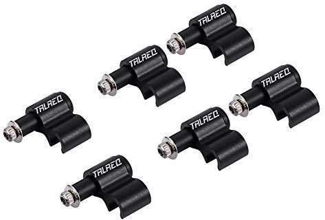 Aluminiumlegierung Fahrrad Oil Tube Festsitz Drahtfalle, 6pcs Fahrrad Umwandlung Sitz Adapter Draht Falle Praktisches Fahrrad Zubehör