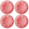 Neuvikter 4 Pcs for PS4 PS3 PS2 Xbox 360 ONE Controller Rubber Silicone Cap Thumbstick Thumb Stick X Cover Case Skin Joystick Grip Grips (Light Pink)