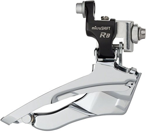 microSHIFT R8 Front Derailleur 7/8-Speed Triple, 50/39/30T, Braze-On, Shimano Compatible