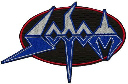SigitasTrading Sodom Aufn√§her Besticktes Patch zum Aufb√ľgeln Applique