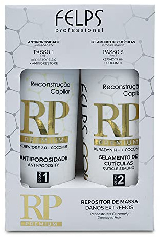 Felps Professional | RP Premium Rekonstruktions-Duo | Für extrem geschädigtes Haar | (2x) 500 ml