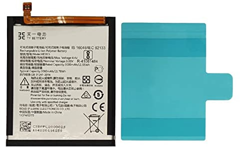 [TY BETTERY] Akku kompatibel mit HE353 Nokia 6.1 / HE345