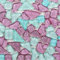 Bunte Glasmosaikfliesen 200g, Irregulär Glitzerkristall Mosaiksteine Glasstücke, Glasfliesen Glassteine für Basteln, Haus Deko(Hell)