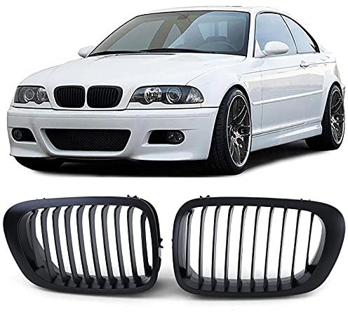 Sport Kühlergrill Performance Schwarz passend für BMW 3er E46 Coupe Cabrio 99-03