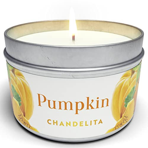 Chandelita Velas Aromáticas Grandes Calabaza Halloween con Toque de Canela y Cera de Soja - Vela Calabaza - Velas Decorativas - Velas Aromaticas Perfumadas - Relajación y Meditación - Pumpkin Candles