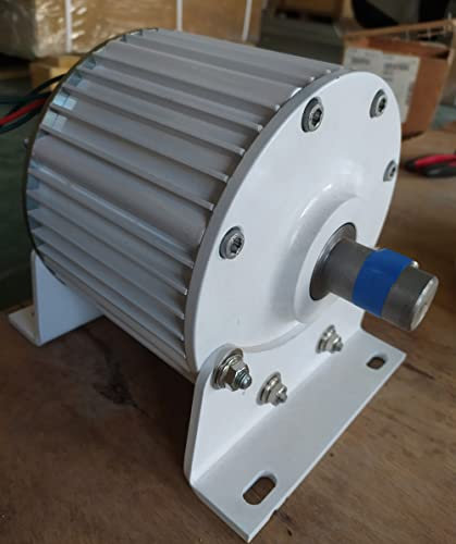 2000W 24V 48V 96V 120V 220V 3 Phasen Getriebeloser Permanentmagnet Generator 500 U/min Wechselstromgenerator Windturbinen Generator AC Lichtmaschine