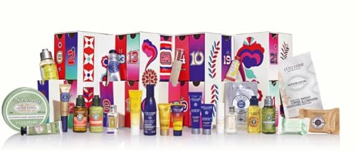 LOCCITANE Adventskalender 2023 Beauty PREMIUM - Frauen Kosmetik Advent Kalender, 24 Geschenke Wert 300 €, Pflege Weihnachtskalender Frau, Adventkalender Damen, bunt