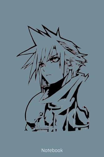 Cloud Strife Final Fantasy VII Notebook: Composition Book To Writing Story & Notes For Kids Teens Students Children Girls Boys