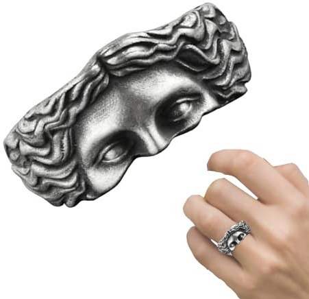 Ristyur Venus Gesichtsring, Zeigefingerring für Frauen, charmanter antiker griechischer Venusring für Zeigefinger, Outdoor-Accessoire für Teenager