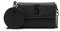 Steve Madden Damen Wallet Carina-B Geldbörse Crossbody mit Tasche Geschenkset, Saffiano, Schwarz