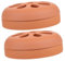 OUNONA 2pièces Brûleur De Bobines De Moustiques Terre Cuite Support Décoratif Portable avec Ventilation Optimale pour Intérieur Et Extérieur