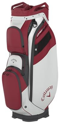 Callaway Golf ORG 14 Cartbag 2025 White/Cardinal, Einheitsgröße