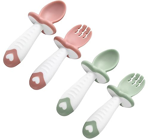 Vaguelly Ensemble Ergonomique Pour Bébé Sans Couverts Pour La Poussée Et L'alimentation