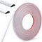 LDHHYH 20M Length Edging Strip, White Tile Edging Trim 8mm, Flexible Self Adhesive Peel and Stick Molding, Self-Adhesive Wall Moulding for Cabinet Tile Ceiling Mirror Floor Panel