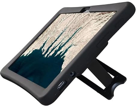MingFeng Silicone Protective case is Compatible with Lenovo Chromebook Duet 10.1 GEN9, Duet3/DueT5 Four Corner Anti Drop Thick Tablet Protective case Duet3i (Lenovo 10e Chromebook Tablet 10.1)