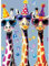 CEOVR Diamond Painting Bilder Kit Erwachsene,5D Giraffe Diamond-painting 30x40 cm,Seifenblasen und Tiere Diamant Art Set