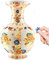 Vase puzzle LED - Puzzle 3D pour adultes - 200 pièces - Vase décoratif pour fleurs - Idée de décoration unique pour la maison et le bureau