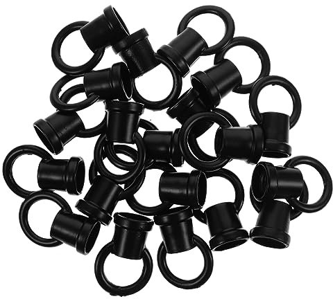 GLEAVI Lot de 20 Crochets Suspendre en Zinc Anneaux de Suspensions Robustes pour Lustres Accessoires de Plafond Résistants Corrosion pour Maison et Restaurant