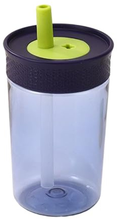 Generisch Borraccia per bambini, a prova di perdite, per bambini, per attività all'aperto, per asilo, scuola, casa, viaggi, campeggio, picnic e feste