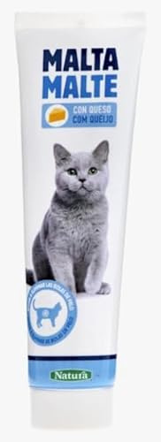 Malta Malte con Queso para Gatos Adultos, Pasta para Gatos, Todas las Razas, 100g, pack 2