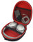 Linkidea Kopfhörer-Tragetasche, kompatibel mit Bose QC Ultra, QC 45, QC35 II, QC25, QC15, QCSE Hülle, schützende Hartschalen-Reisetasche mit Kabel, Ladegerät-Aufbewahrung (schwarz)