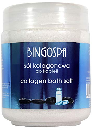BINGOSPA Anti-Aging Anti-Cellulite Kollagen Badesalz Badezusätze für Whirlpools, SPA-Behandlungen - 550g