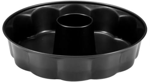 GF Cake - Moule à Gâteaux - Moule à Savarin - Moule à Ciambella - Revêtement Antiadhésif - Acier au Carbone - Ø 28,5 cm