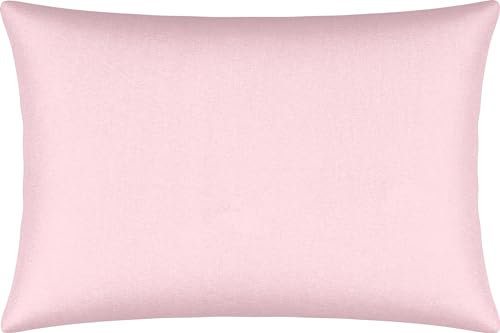 Erwin Müller Kissenbezug, Kissenhülle Single-Jersey Murnau - rosé Größe 40x60 cm - bügelfrei, strapazierstark, elastisch, mit Reißverschluss