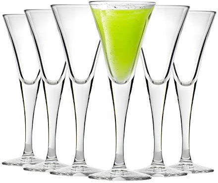 Bormioli Rocco Fiore Sherry Grappa Liqueur Verres Set - 55ml - Paquet de 24