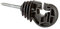 Kerbl Premium Kombi-Ringisolator Schwarz, HB, 35 Stück