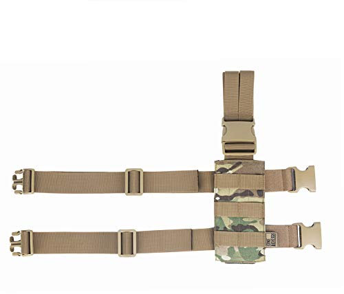 OneTigris Molle Drop Leg Panel 1000D Tactical Mini Platform for Pistol Holster