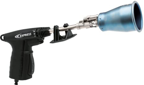 Express, 75100, Chalumeau Piezo Étancheur Titane R, composé d'une Lance de 150 kW réf. 150R L 200mm et d'une Poignée Sécurité avec Gâchette Piezo et Raccord Rapide, Livré en Valisette