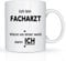 Print-Klex Berufstasse mit Facharzt Motiv Bedruckt Facharzt Tasse für Beruf Geschenk Kaffeebecher Geschenktasse Teetasse Arbeitstasse Arbeitsbecher mit Druck 330ml Beruf Tasse