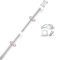 Yeesun Flag Pole,6FT Flagpole Kit for 3’ x 5’ American Flag-360° Tangle Resistant Technology,Stainless Steel Professional Outdoor Flag Pole for House Truck & Boat Use (Without Bracket,Silver)