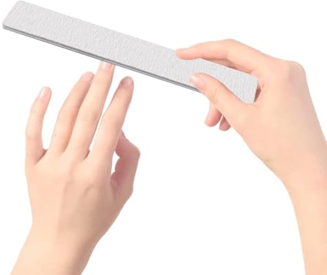 Bzbuy Jumbo-Nagelfeile, doppelseitig, 100/180 Körnung, Nagelfeilen, Nagelfeilen, Zebra-Design, Maniküre, Pediküre, Werkzeug und Nagelfeilen, 50 Stück