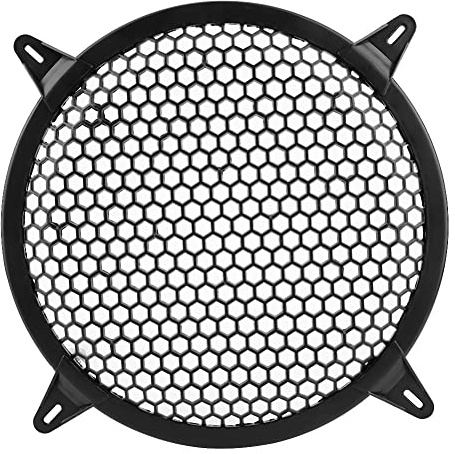 Grille Haut Parleur Housse de Protection en Plastique Protection pour Haut-parleurs de 25,4 cm (10) Modification et décoration d'enceintes Caisson de Basses