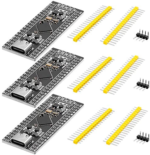 AZDelivery 3 x STM32F401 Development Board V 3.0 STM32F401CCU6 STM32F4 Entwicklungsboard 84Mhz 64KB SRAM 256KB