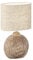 Fischer & Honsel|Tischleuchte, Tobse|holzfarben|Stoffschirm-leinen sandfarben|L: 23,00 cm, B: 13,00 cm, H: 39,00 cm|mit Schnurschalter|1x E14 max. 25,0 Watt|50606
