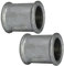 AERZETIX - C65016 - Set di 2 manicotti uguali femmina/femmina 3/4'' zincato - in ghisa - raccordo tubo filettatura avvitabile - idraulico-riscaldamento impianto di acqua potabile alimentazione