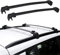 JIMORY 2 Stück Auto Relingträger Dachträger Crossbar, für Jeep Compass 2017-2020 Querträger Lastenträger Fahrrad DachbüGel Gepäckträger