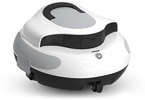 VVLXRIC Robot Piscine sans Fil Fond Et Parois, Forte Puissance D'Aspiration Aspirateur A Piscine 100min De Nettoyage Puissant Robot Piscine Tubulaire, Fil Parfait pour Piscines Jusqu'à 90 M²