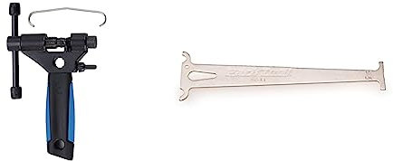 BBB Cycling Chain Breaker Up To 12 Speed I Chain Rivet Tool Easy To Use Chain Splitter Bicycle I Bike Chain Tool Nautilus II BTL-05 & Park Tool CC-3.2 Chain Wear Indicator Tool, Blue