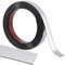 GORGECRAFT 5m*20mm Garniture de Moulure à Décoller et à Coller Argent Bordure de Miroir Flexible Bande Décorative Auto-Adhésive pour Armoire Carrelage Bord D'Angle Moulure de Cadre de Garde-Robe