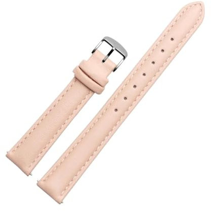 ROWCES Damen-Uhrenarmband aus Leder, 12mm – 20mm, Ersatzarmband, Uhrenzubehör + Installationswerkzeuge, 15mm