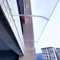 Fensterüberdachung aus Polycarbonat, transparente Markise, Terrassenüberdachung für die Haustür, Regenschutz, Überdachung für die Veranda, Gartenüberdachung, einfach zu montieren, ohne Halte